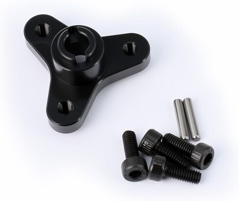 Metal Aluminum Alloy RC Slipper Clutch Eliminator Upgrades for 1/10 Stampede/Slash/Rustler 4x4 VXL,Black in Saudi Arabia