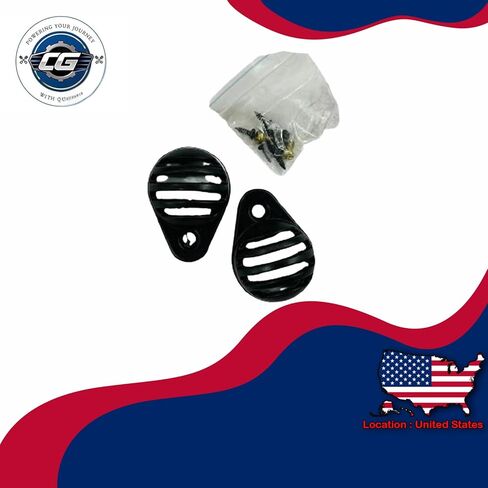 Headlight/Headlamp Grille Set (12 PCS) Fits for Royal Enfield Part Compatible with All New Classic 350 | Durable Headlamp Protection | Part Number SE/034 in Saudi Arabia