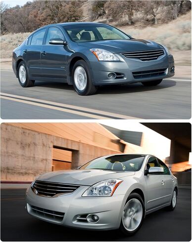 مجموعة المصابيح الأمامية لسيارة Nissan 2013-2015 Altima 4Door fit 13 14 15 Nissan Altima Headlamp Clear Lens غطاء كروم مع عاكس كهرماني بديل للسائق وجوانب الركاب in Saudi Arabia