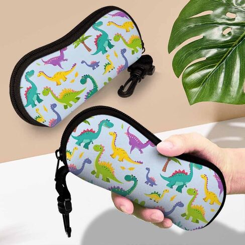 IBILIU حافظة نظارة Toucan Tropical Ultra Light من النيوبرين مع مشبك حزام، حافظة نظارة القراءة للنساء والرجال in Kuwait