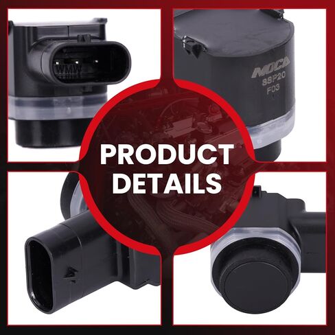 MOCA Reverse Backup Parking Assist Sensor & Parking Sensor Retainer Holder Replace Fit for Ford 2013-2016 Escape, 2015-2017 Transit, 2017 Transit Custom, 2015-2017 Transit-150 250 350 350 HD in Saudi Arabia