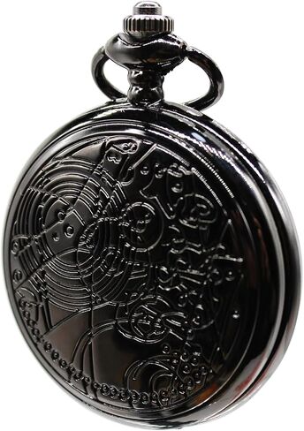 ساعة جيب كلاسيكية من SIMAOTE، ساعة جيب دكتور هو، ساعة جيب كوارتز مع سلسلة للرجال والنساء in Kuwait