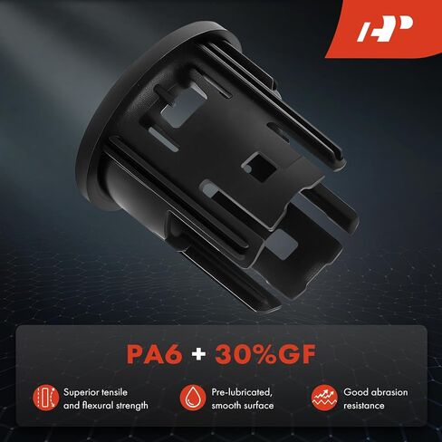 A-Premium Front Center Left Parking Assist Sensor Retainer Bezels Compatible with Ram Models - 1500 2019-2024, with Advanced Park Assist System in Saudi Arabia