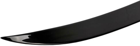 الجناح الخلفي للباب الخلفي الأوسط سبويلر مناسب لسيارات BMW X3 M40i/ 30i/ 30e/ G01 2018-2023 ملحقات خارجية للشفاه باللون الأسود اللامع على شكل حرف V in Saudi Arabia