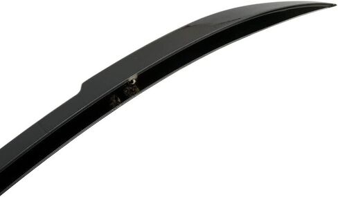 الجناح الخلفي للباب الخلفي الأوسط سبويلر مناسب لسيارات BMW X3 M40i/ 30i/ 30e/ G01 2018-2023 ملحقات خارجية للشفاه باللون الأسود اللامع على شكل حرف V in Saudi Arabia