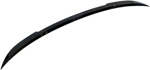 الجناح الخلفي للباب الخلفي الأوسط سبويلر مناسب لسيارات BMW X3 M40i/ 30i/ 30e/ G01 2018-2023 ملحقات خارجية للشفاه باللون الأسود اللامع على شكل حرف V in Saudi Arabia