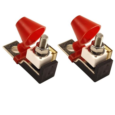 2Pack 58V Single Stud 5/16"(M8) Marine Rated Battery Fuse 350A, Terminal Fuse Block Kit with Fuse 350A for Boat RV Car Truck Cruise in Saudi Arabia