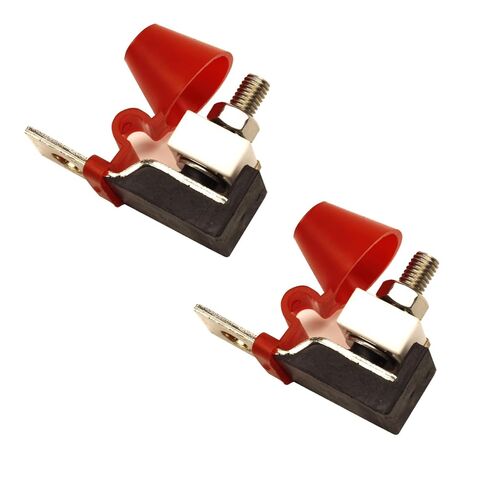 2Pack 58V Single Stud 5/16"(M8) Marine Rated Battery Fuse 350A, Terminal Fuse Block Kit with Fuse 350A for Boat RV Car Truck Cruise in Saudi Arabia