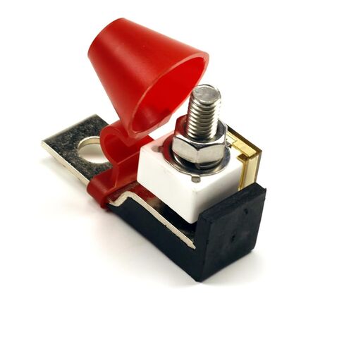 2Pack 58V Single Stud 5/16"(M8) Marine Rated Battery Fuse 350A, Terminal Fuse Block Kit with Fuse 350A for Boat RV Car Truck Cruise in Saudi Arabia