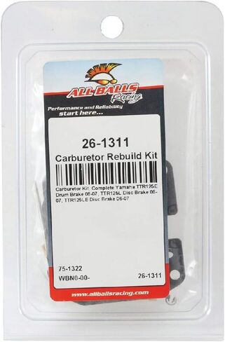 All Balls 26-1311 Carburetor Repair Kit (26-1311 Yamaha TTR125 2006-2007) in Saudi Arabia