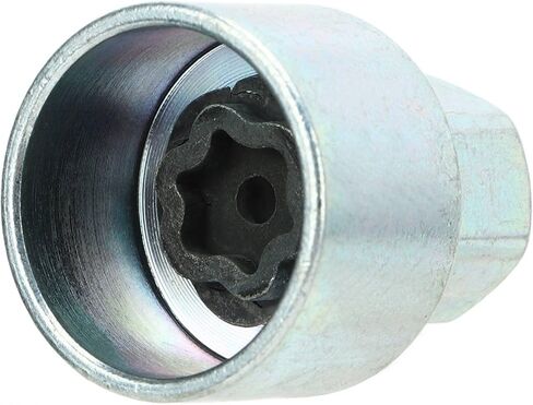 Anti Theft Lugnut Socket, Metal Wheel Lock Key Lug Nut Anti Theft Lugnut Socket Hub Replacement Wheel Lock Key Removal Kit for 1 3 5 6 7Series X1 X2 X3 X4 X5 X6 Z4 (055) in Saudi Arabia