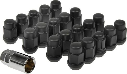 Dorman 711-235C Matte Black Acorn Nut Lock Set 1/2-20 Compatible with Select Models, 20 Pack in Saudi Arabia