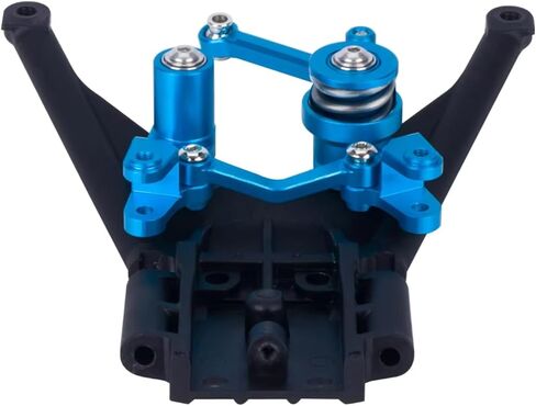 RC Modification Parts For Traxxas BL-2S For Slash 4x4 4WD Aluminum Steering Bellcrank And Drag Link Servo Saver Set RC Upgrade Parts(Blue) in Saudi Arabia