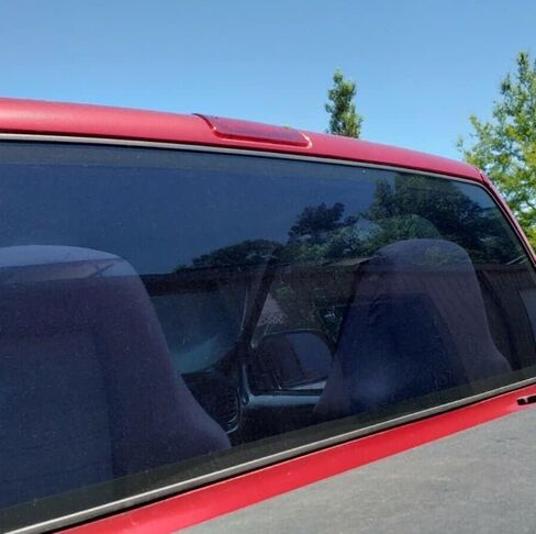 KUAFU 3rd Brake Light Lens Compatible with 1994-2004 Chevy S10 GMC Sonoma High Mount Stop Lamp Replacement for 16520296 (Standard or Crew Cab Only, Not Fit Extended Cab) in Saudi Arabia