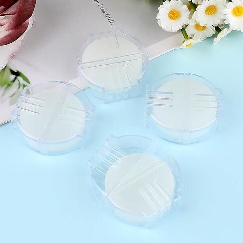 4Pcs Beeswax Thread Conditioner,Thread Wax for Sewing,Conditioner Beeswax for Quilting Sewing Strengthening Line Embroidery Wax(White) in Saudi Arabia