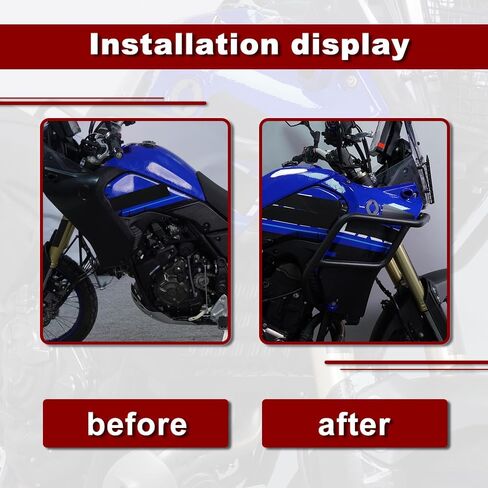 قضبان التصادم العلوية والسفلية من Xitomer متوافقة مع 2024 Tenere 700، XTZ690، XTZ 700 2019-2024 حارس محرك الدراجة النارية، واقي الخزان العلوي للأسفل، قضبان التصادم in Saudi Arabia