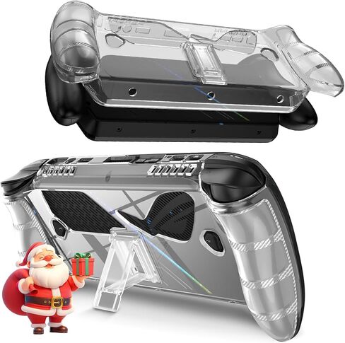 Miimall Clear Case for Lenovo Legion Go,Soft TPU Full Protection Anti-Fingerprint Protective Cover Case for Lenovo Legion Go Gaming Handheld(Clear) in Saudi Arabia