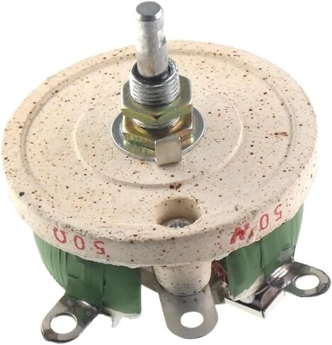50W BC1 high Power rheostat rotary variable wire wound shape Adjustable resistor Sliding 1R 2R 3R 5R 10R 15R 20R 25R(500R) in Saudi Arabia