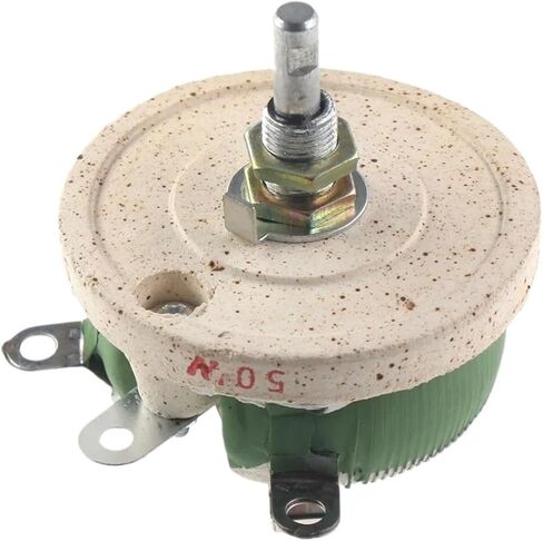 50W BC1 high Power rheostat rotary variable wire wound shape Adjustable resistor Sliding 1R 2R 3R 5R 10R 15R 20R 25R(500R) in Saudi Arabia
