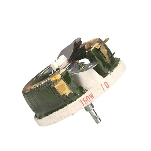 150w BC1 High Power Wirewound Potentiometer Rotary Rheostat Disk Ceramic Variable Resistor 10R 20R 50R 100R 200R 300R(500R) in Saudi Arabia