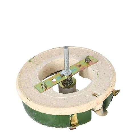 1pc 500W BC1 high Power rheostat rotary variable wire wound Disc shape Adjustable resistor Sliding 1R 2R 3R 5R 10R(10R) in Saudi Arabia