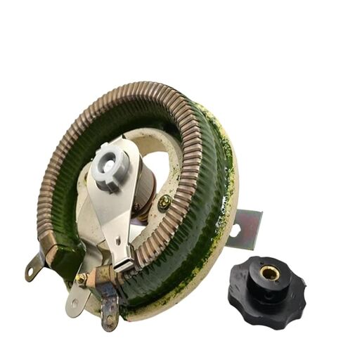 1pc 500W BC1 high Power rheostat rotary variable wire wound Disc shape Adjustable resistor Sliding 1R 2R 3R 5R 10R(10R) in Saudi Arabia