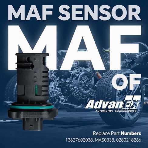 MAF 13627602038 Mass Air Flow Sensor Compatible with BMW 228i/320i/328i/428i/528i M4/M5/M6/X1/X3/X4/X5/Z4/i8 Mini Cooper Replaces 0280218266 in Saudi Arabia