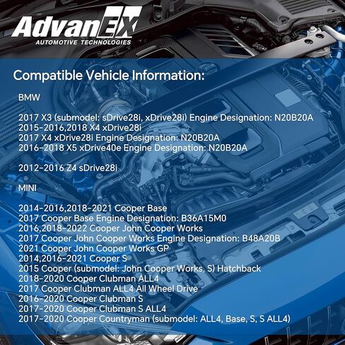 MAF 13627602038 Mass Air Flow Sensor Compatible with BMW 228i/320i/328i/428i/528i M4/M5/M6/X1/X3/X4/X5/Z4/i8 Mini Cooper Replaces 0280218266 in Saudi Arabia