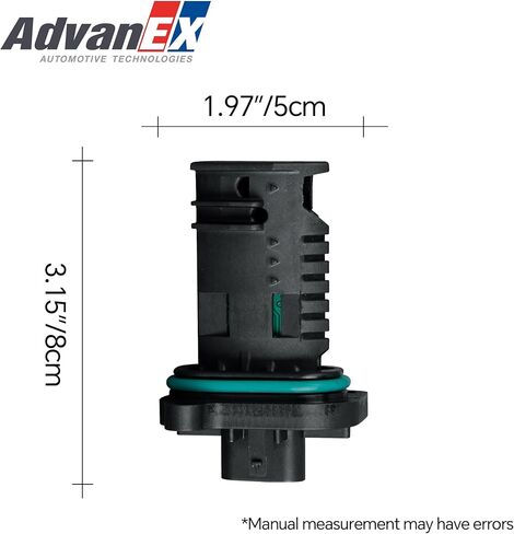 MAF 13627602038 Mass Air Flow Sensor Compatible with BMW 228i/320i/328i/428i/528i M4/M5/M6/X1/X3/X4/X5/Z4/i8 Mini Cooper Replaces 0280218266 in Saudi Arabia