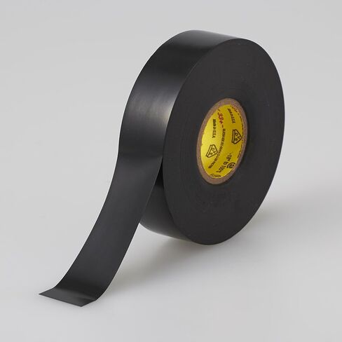 3M Scotch Super 33+ Electrical Tape - 3/4 in x 52 ft, Premium Grade All-Weather Vinyl, Resistant to Abrasion, Moisture, Corrosion, Alkalies - Black, 1 Roll in Saudi Arabia