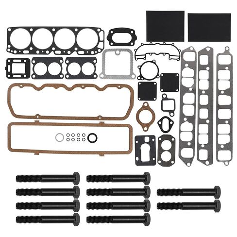 AUTOVIC Head Gasket & Bolt Set for Chris-Craft Mercruiser Chevy Marine 3.0L 181 2.5L 153 4-Cylinder Engines in Saudi Arabia