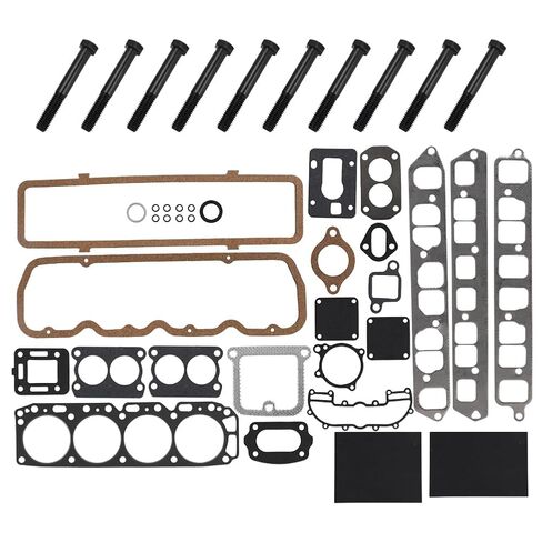 AUTOVIC Head Gasket & Bolt Set for Chris-Craft Mercruiser Chevy Marine 3.0L 181 2.5L 153 4-Cylinder Engines in Saudi Arabia
