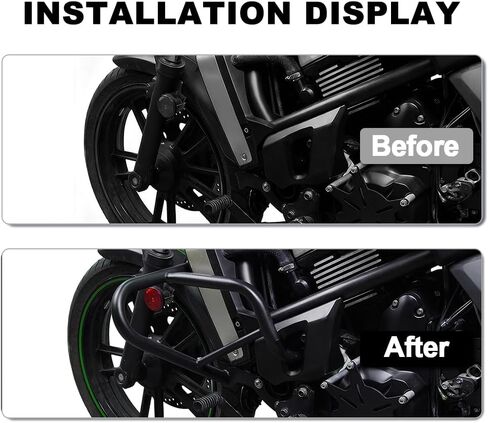 Xitomer Crash Bar Compatible with 2025 Vulcan S 650 VN650 / ABS Engine Guard Fit for Vulcan S VN650 Cafe ABS 2016-2025 Steel Protector Engine Bar Bumper Guards in Saudi Arabia
