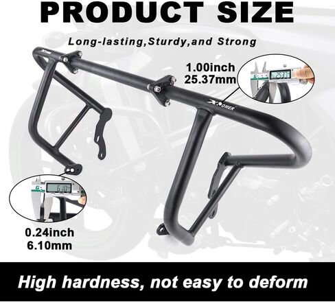Xitomer Crash Bar Compatible with 2025 Vulcan S 650 VN650 / ABS Engine Guard Fit for Vulcan S VN650 Cafe ABS 2016-2025 Steel Protector Engine Bar Bumper Guards in Saudi Arabia