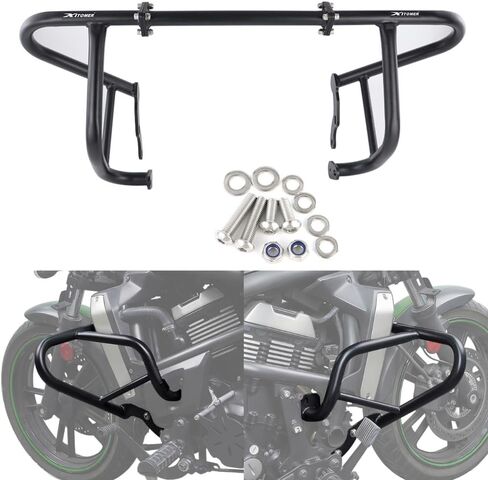 Xitomer Crash Bar Compatible with 2025 Vulcan S 650 VN650 / ABS Engine Guard Fit for Vulcan S VN650 Cafe ABS 2016-2025 Steel Protector Engine Bar Bumper Guards in Saudi Arabia
