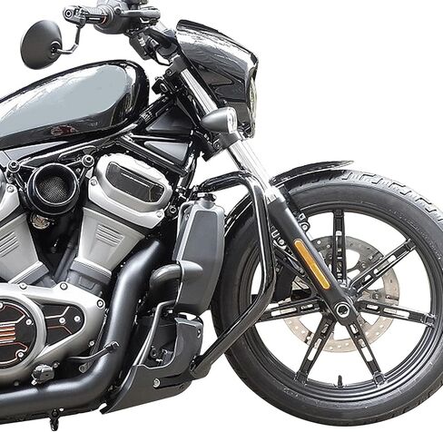TCT-MOTORPARTS شريط تحطم محرك الطريق السريع الأسود مناسب لـ Harley Sportster S RH1250S 2021-2025؛ نايتستر RH975 2022-2025; نايتستر خاص RH975S 2023-2025 in Kuwait