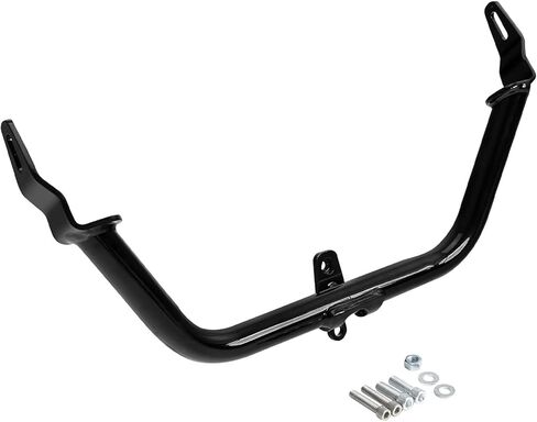 TCMT Chopped Engine Guard Crash Bar Fit for Harley Touring 2014-2024 Road King Electra Glide Street Glide Ultra Limited (Chrome) 49000105A/ 49000114A in Saudi Arabia