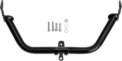 TCMT Chopped Engine Guard Crash Bar Fit for Harley Touring 2014-2024 Road King Electra Glide Street Glide Ultra Limited (Chrome) 49000105A/ 49000114A in Saudi Arabia