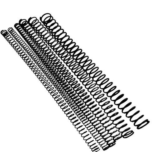 Cgshop-Compressed Spring Line Diameter 0.8mm Outer Diameter 5-12mm Length 305mm Y Type Black Manganese Steel Pressure Spring, 1pcs, Good Elasticity and More Durable(0.8x6x305mm) in Saudi Arabia