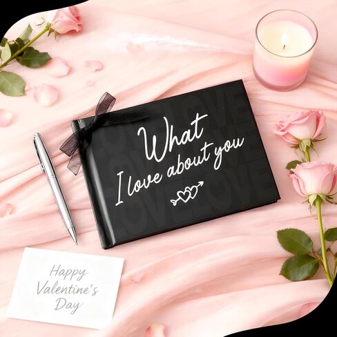 Valentine's Day What I Love About You: 50 Things I Love About You and the Reasons Why I Love You Fill in the Blank Gift Book Romantic Notebook Diary for Couples Her and Him Anniversary in Saudi Arabia