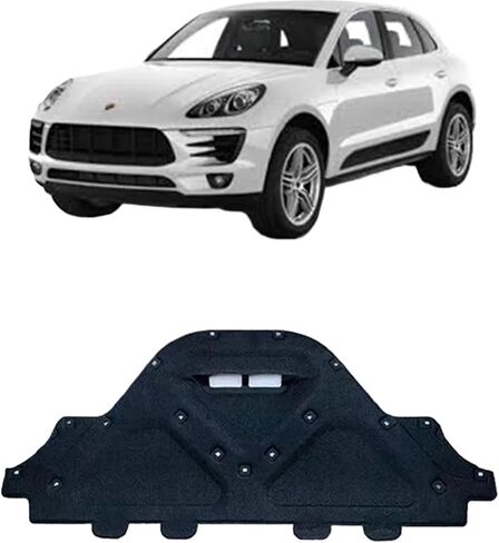 Front Hood Engine Compatible For Porsche Macan 95B 2014-2024 Sound Insulation Mat Accessories(2018-2024) in Saudi Arabia