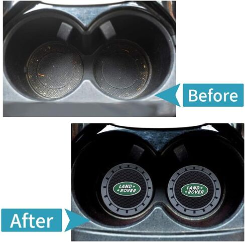 Silicone Car Cup Holder Coaster, Auto Cup Holder Insert Coaster Compatible with BMW X1 X3 X7 X5 X6 1 3 5 6 Series Z4 7 M Series, 2PCS in Saudi Arabia
