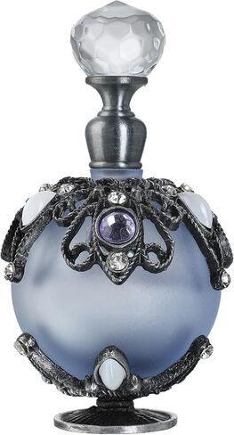 YUFENG Restoring Ancient Ways Hollow-Out Rattan Flower Perfume Bottles Empty Refillable (Purple) in Kuwait