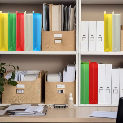 50 حزمة 2 بوصة توسيع مانيلا ملف سترات بلاستيكية قابلة للتوسيع المجلدات الثقيلة 2 بوصة توسيع مجلدات ملف الجيب عززت علامة التبويب قطع مستقيم (الكلاسيكية، ألوان متنوعة) in Kuwait