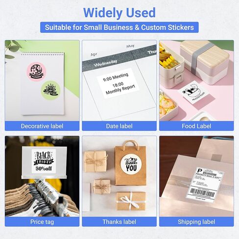 Thermal Shipping Label Printer - 4x6 Label Printer for Small Business - Desktop Barcode Printer in Saudi Arabia