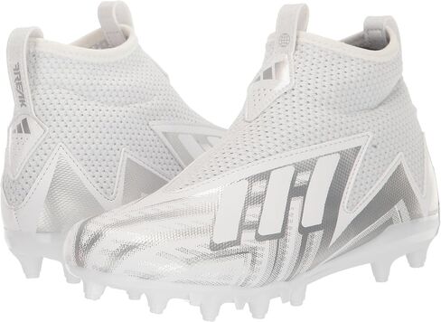 حذاء كرة القدم adidas Freak Spark 23، أبيض/أبيض/ذهبي معدني، 2.5 US للجنسين للأطفال الصغار in Saudi Arabia