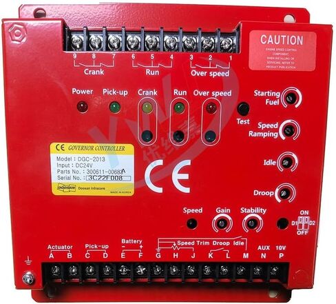 300611-00683A DGC2013 Generator Speed Controller Governor ESC Board DGC-2013 Generating Set Control Module(300611-00683A blue) in Saudi Arabia