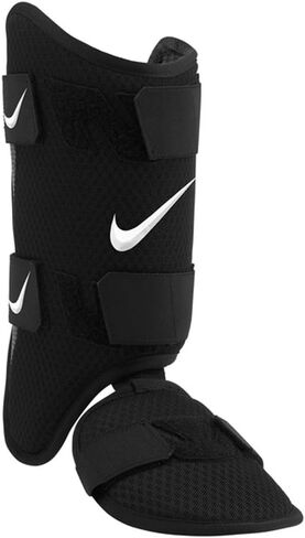 Nike Adult Diamond Batters Leg Guard Right Hand Hitter Black | White in Kuwait