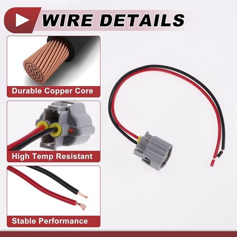 1 Set License Plate Light Socket Wiring for Toyota Corolla 1998-2002 2019-2024 No.9007560005 Backup Reverse Lamp Bulb Pigtail Connector Harness in Saudi Arabia