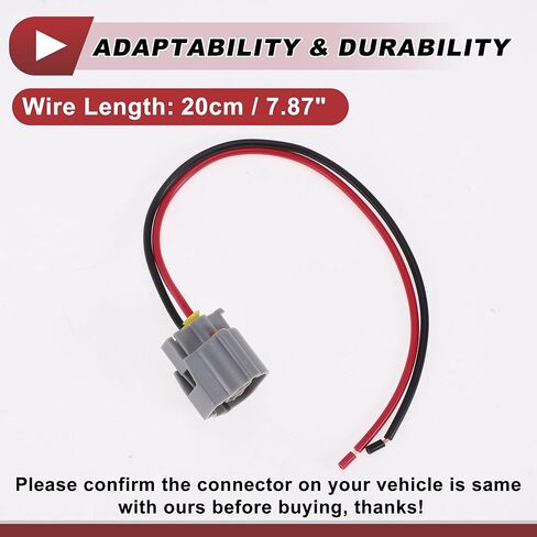 1 Set License Plate Light Socket Wiring for Toyota Corolla 1998-2002 2019-2024 No.9007560005 Backup Reverse Lamp Bulb Pigtail Connector Harness in Saudi Arabia